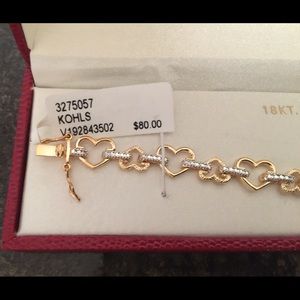 Gold Heart bracelet